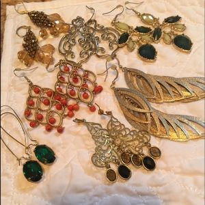 🛍7 pairs of Earrings